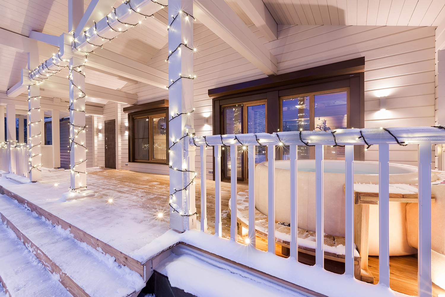 Фото дизайн экстерьера, Гостевой флигель площадью 213 кв.м. в стиле Шале (Швейцария). 41, проект Охотничий дом, Автор проекта: Дизайнеры Наталия Сморгонская