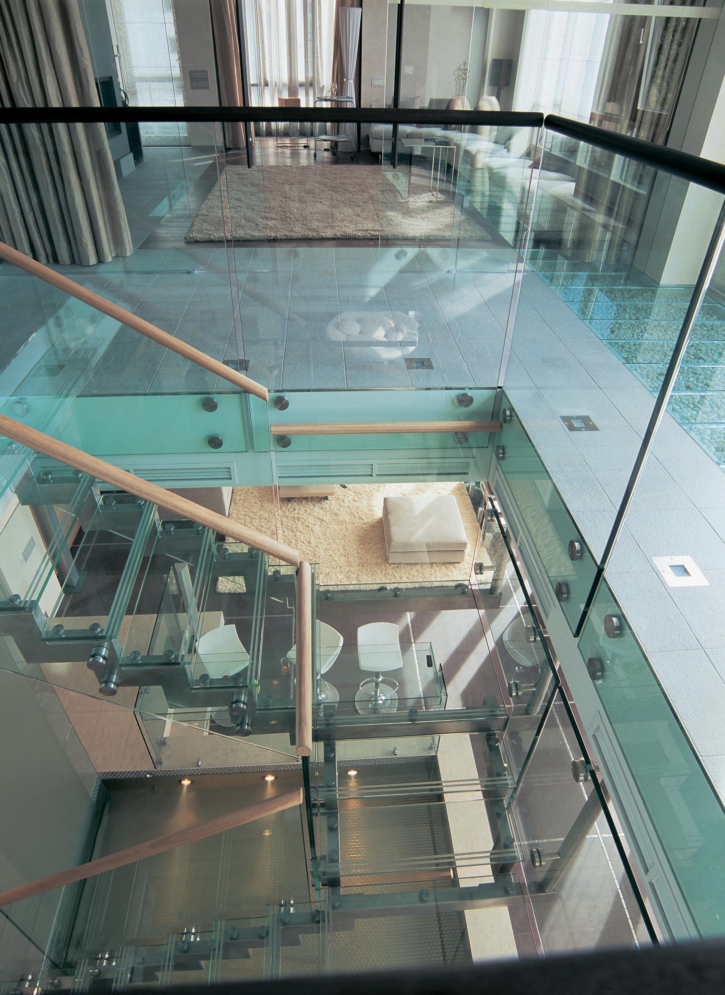 Фото интерьера, Лестничная площадка/холл Проект 19.12.2012/224010 - 2012.12.19, Автор проекта: Архитекторы Мария Махонина