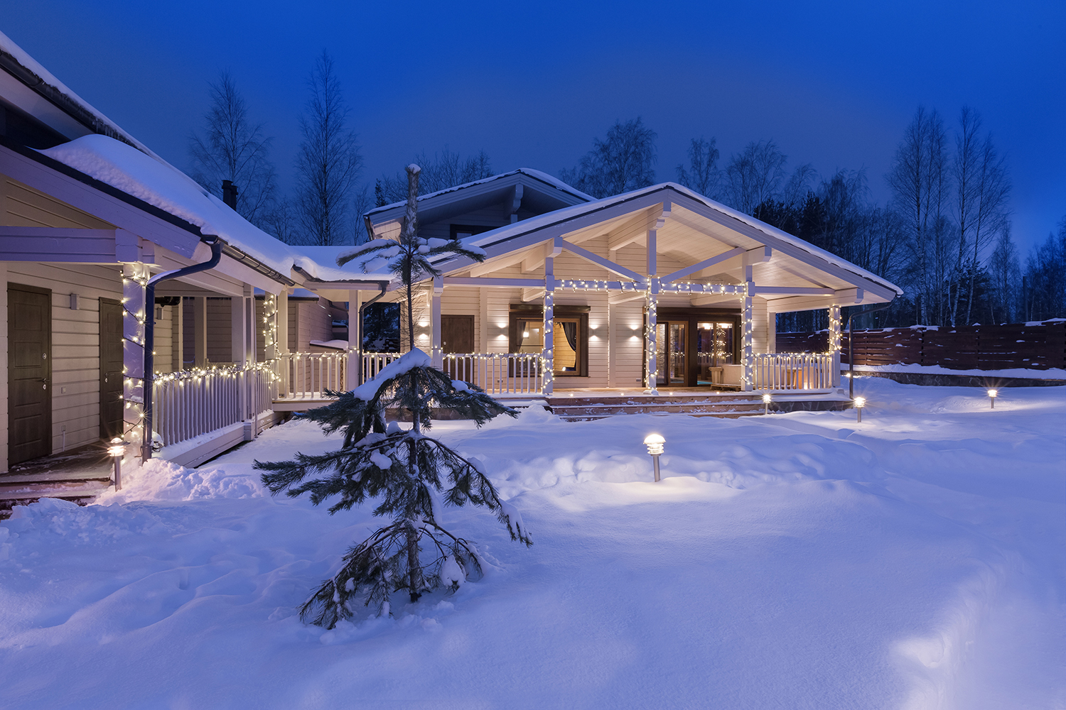 Фото дизайн экстерьера, Гостевой флигель площадью 213 кв.м. в стиле Шале (Швейцария). 43, проект Охотничий дом, Автор проекта: Дизайнеры Наталия Сморгонская