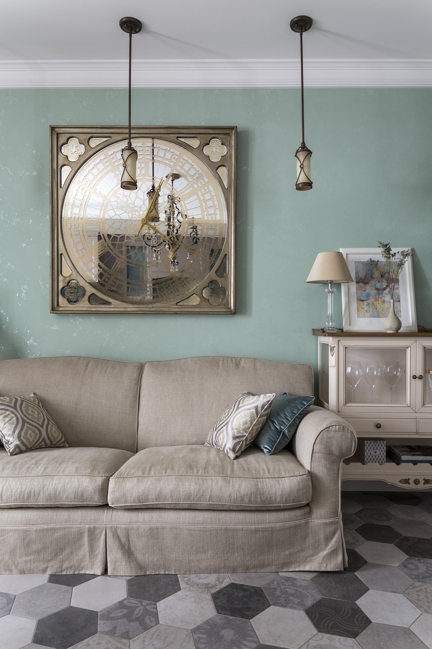 Документация интерьера, Гостиная, кухня, столовая площадью 23 кв.м. Проект Квартира в ЖК Маршал - Квартира в ЖК Маршал, Автор проекта: Дизайнеры Елена Маркина