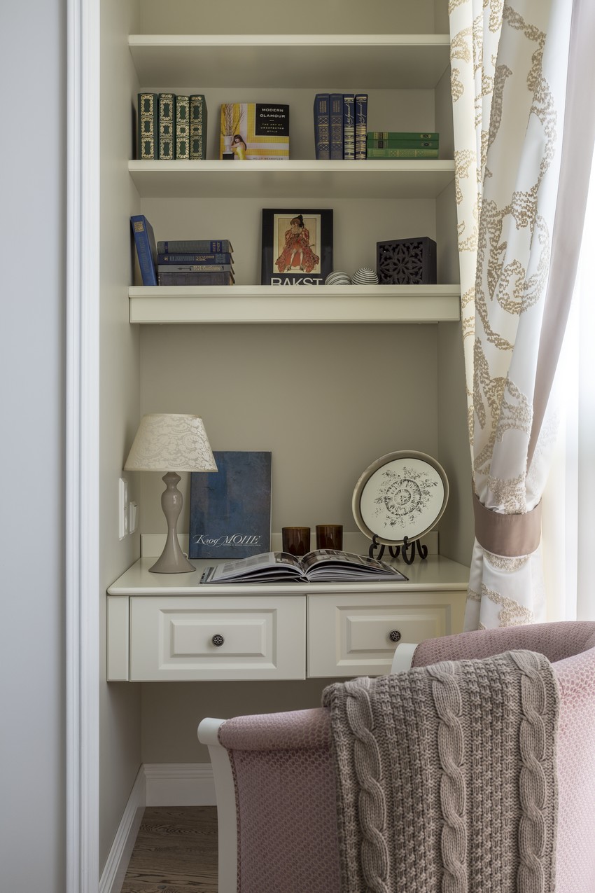 Документация интерьера, Спальня, лоджия площадью 14 кв.м. Проект Квартира в ЖК Маршал - Квартира в ЖК Маршал, Автор проекта: Дизайнеры Елена Маркина