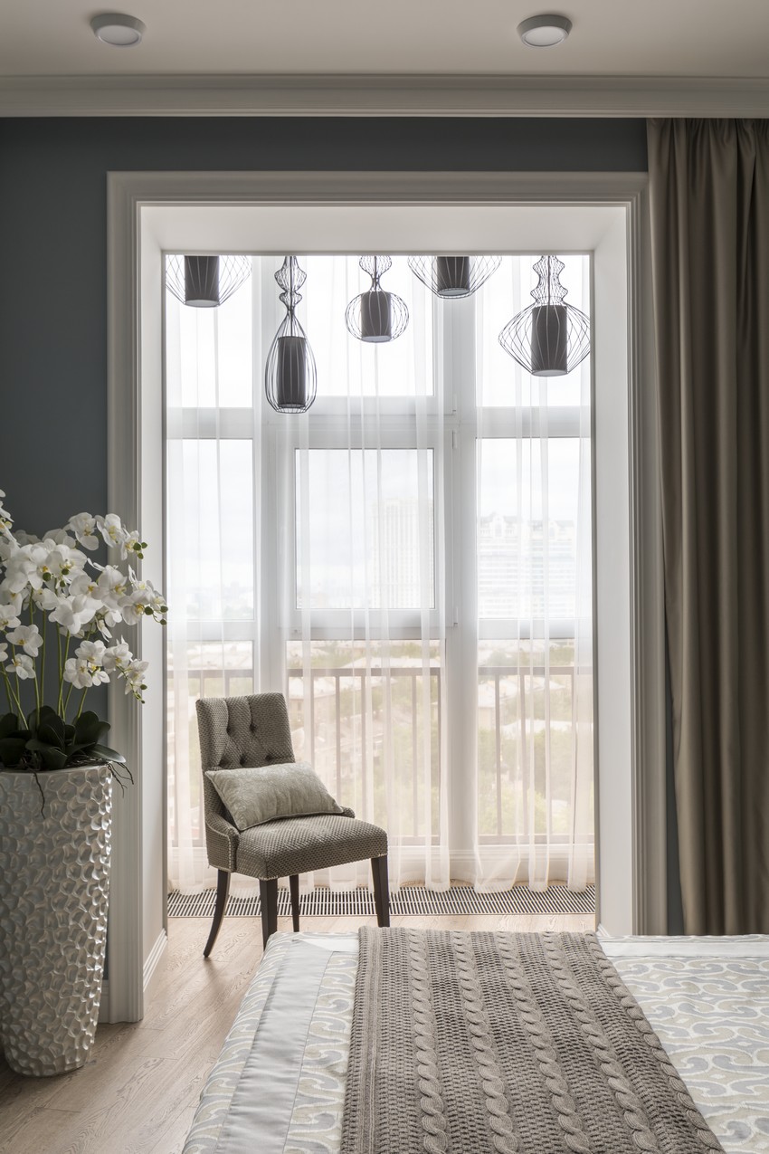 Документация интерьера, Спальня площадью 17 кв.м. Проект Квартира в ЖК Маршал - Квартира в ЖК Маршал, Автор проекта: Дизайнеры Елена Маркина