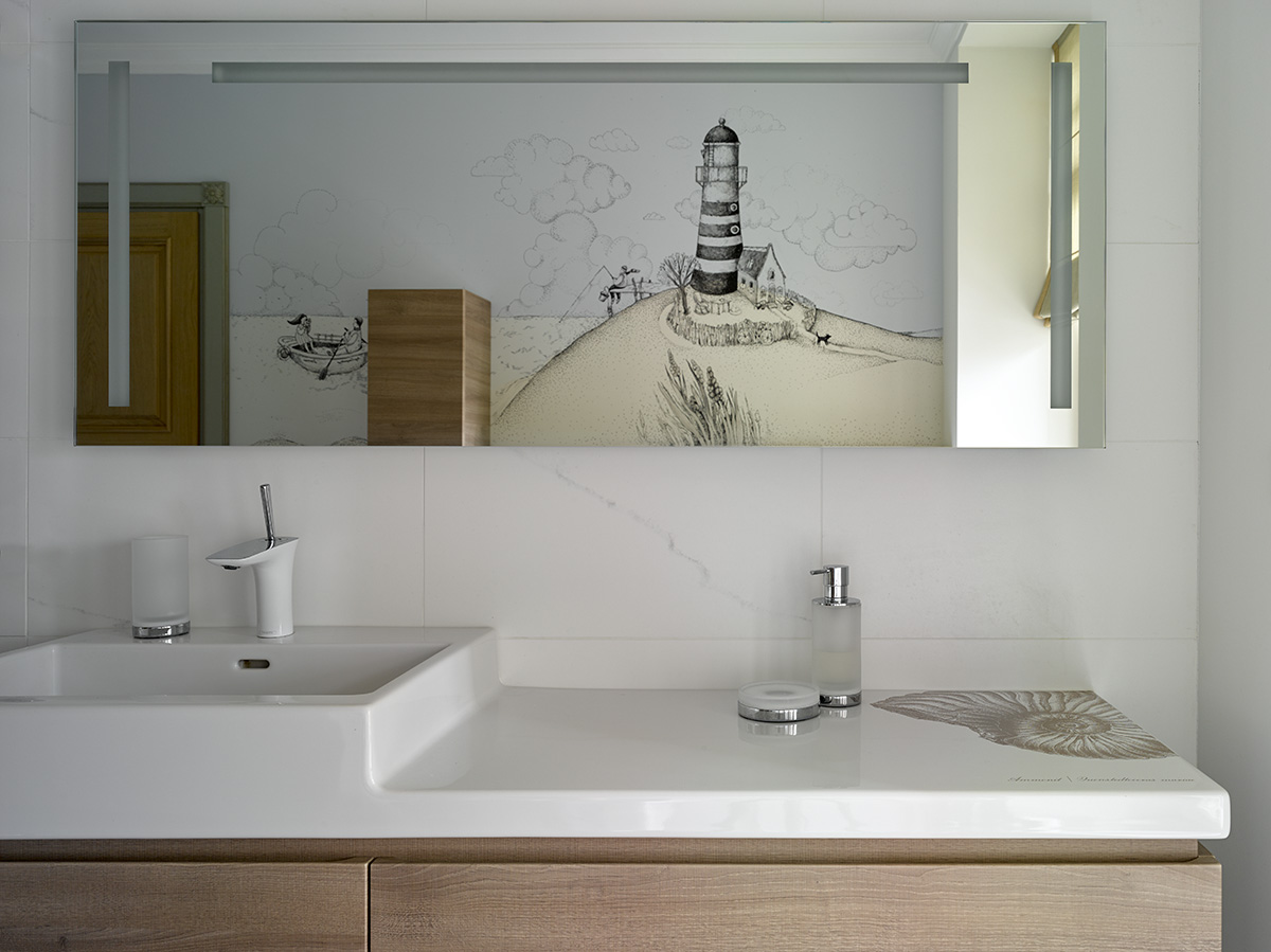 Фото дизайна, Дом в поселке Поведники, Арт и творчество, Автор проекта: Дизайнеры Анна Разумеева-Смирнова