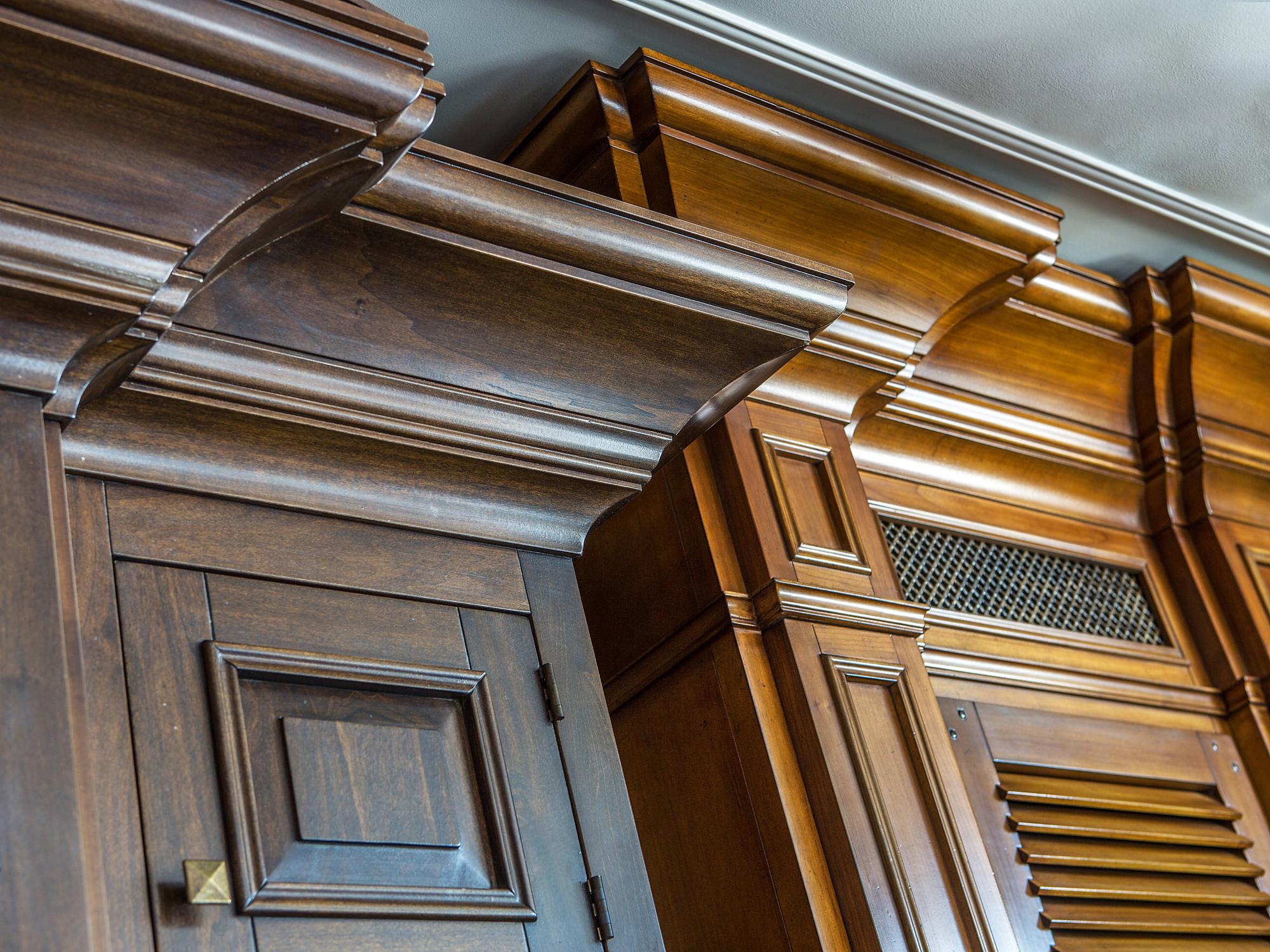 Детали интерьера, Документация, Шкаф книжный, 18.04.2019/767031 - Квартира 170 кв.м в классическом стиле, Автор проекта: Архитекторы Петр Козейкин