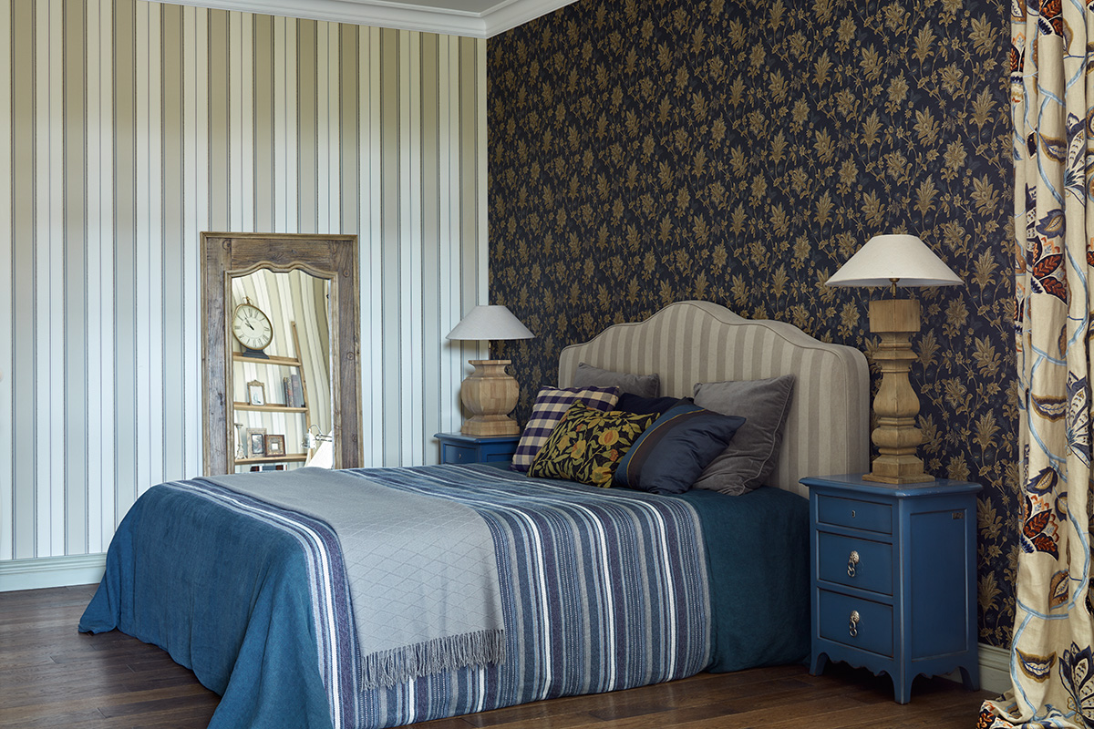 Фото интерьера, Кабинет - спальня площадью 23 кв.м. в стиле Классическая. Проект Дом в поселке Поведники - Дом в поселке Поведники, Автор проекта: Дизайнеры Анна Разумеева-Смирнова