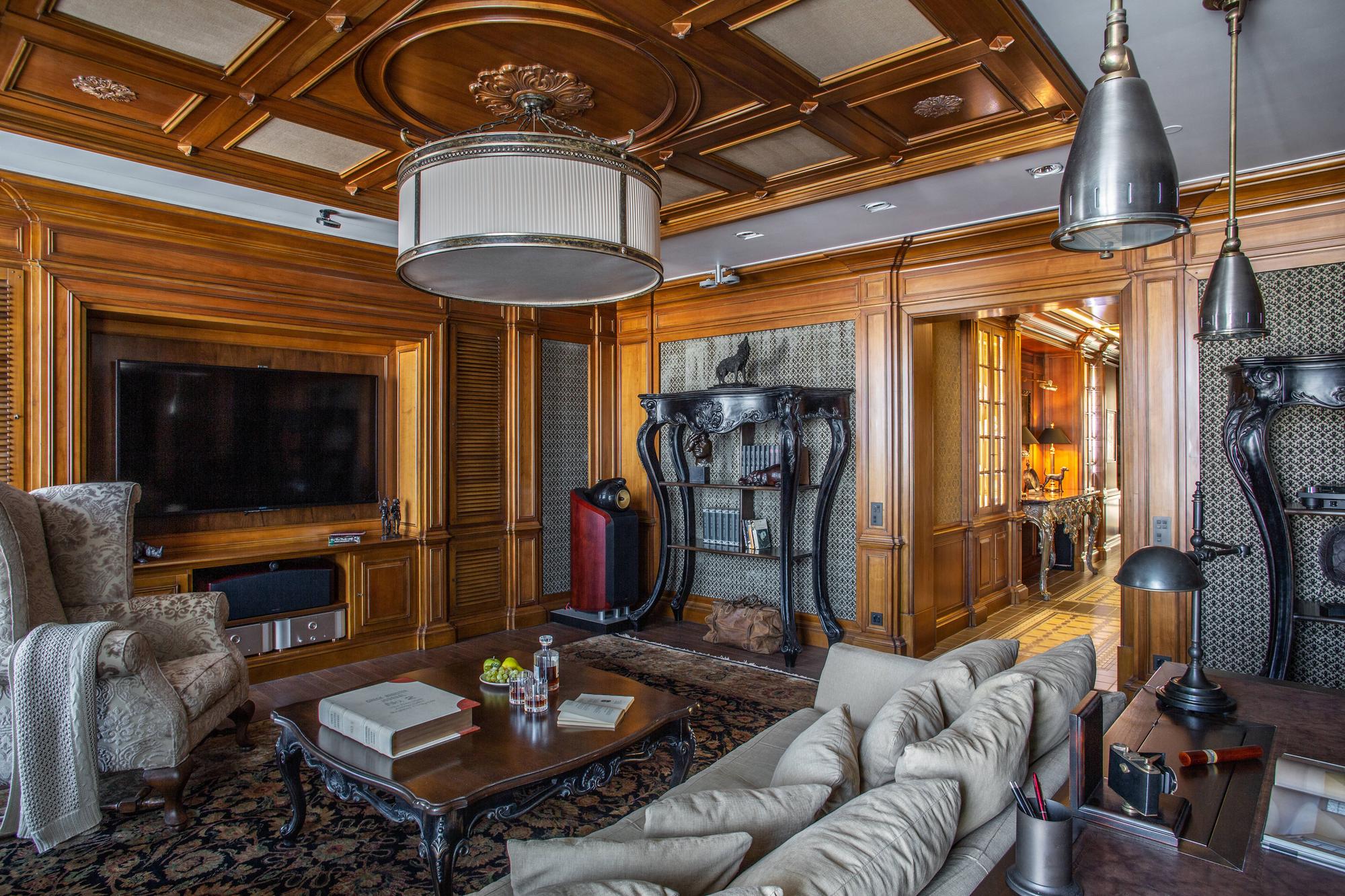 Документация интерьера, Гостиная Проект 18.04.2019/767052 - Квартира 170 кв.м в классическом стиле, Автор проекта: Архитекторы Петр Козейкин