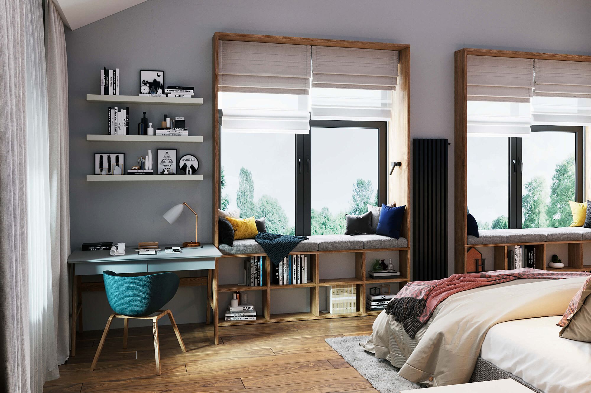 3D интерьера, Дом в Химках 300 кв.м Проект Дом в Химках 300 кв.м - Дом в Химках 300 кв.м, Автор проекта: Дизайнеры Alex Geometrium