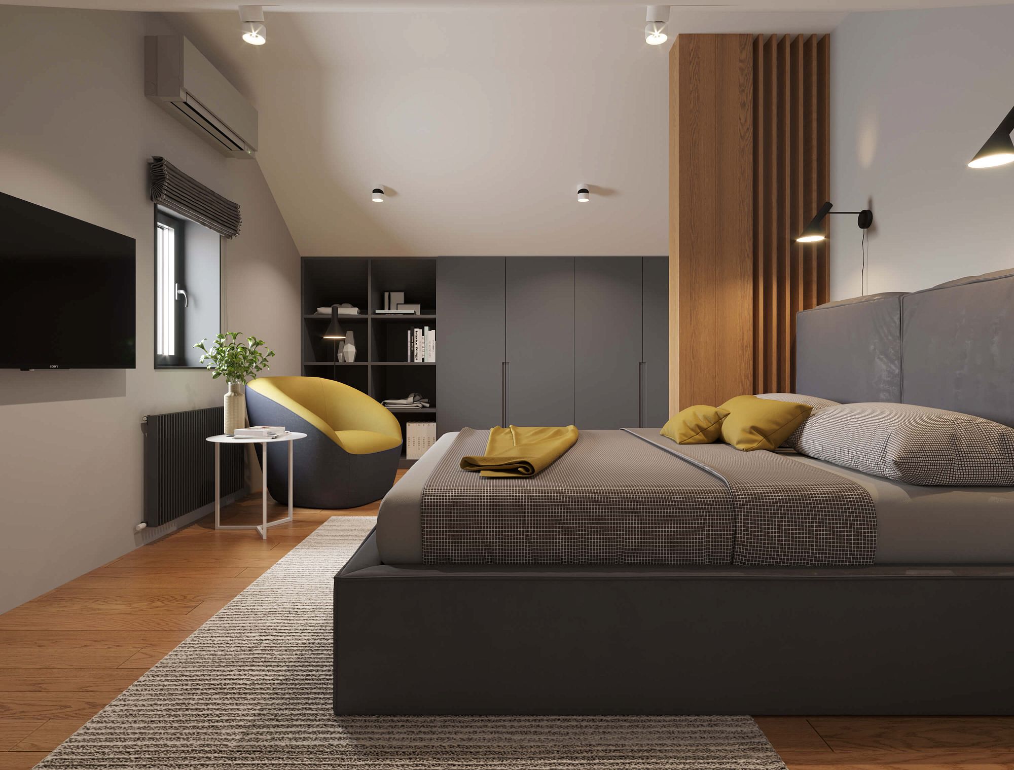 3D интерьера, Дом в Химках 300 кв.м Проект Дом в Химках 300 кв.м - Дом в Химках 300 кв.м, Автор проекта: Дизайнеры Alex Geometrium