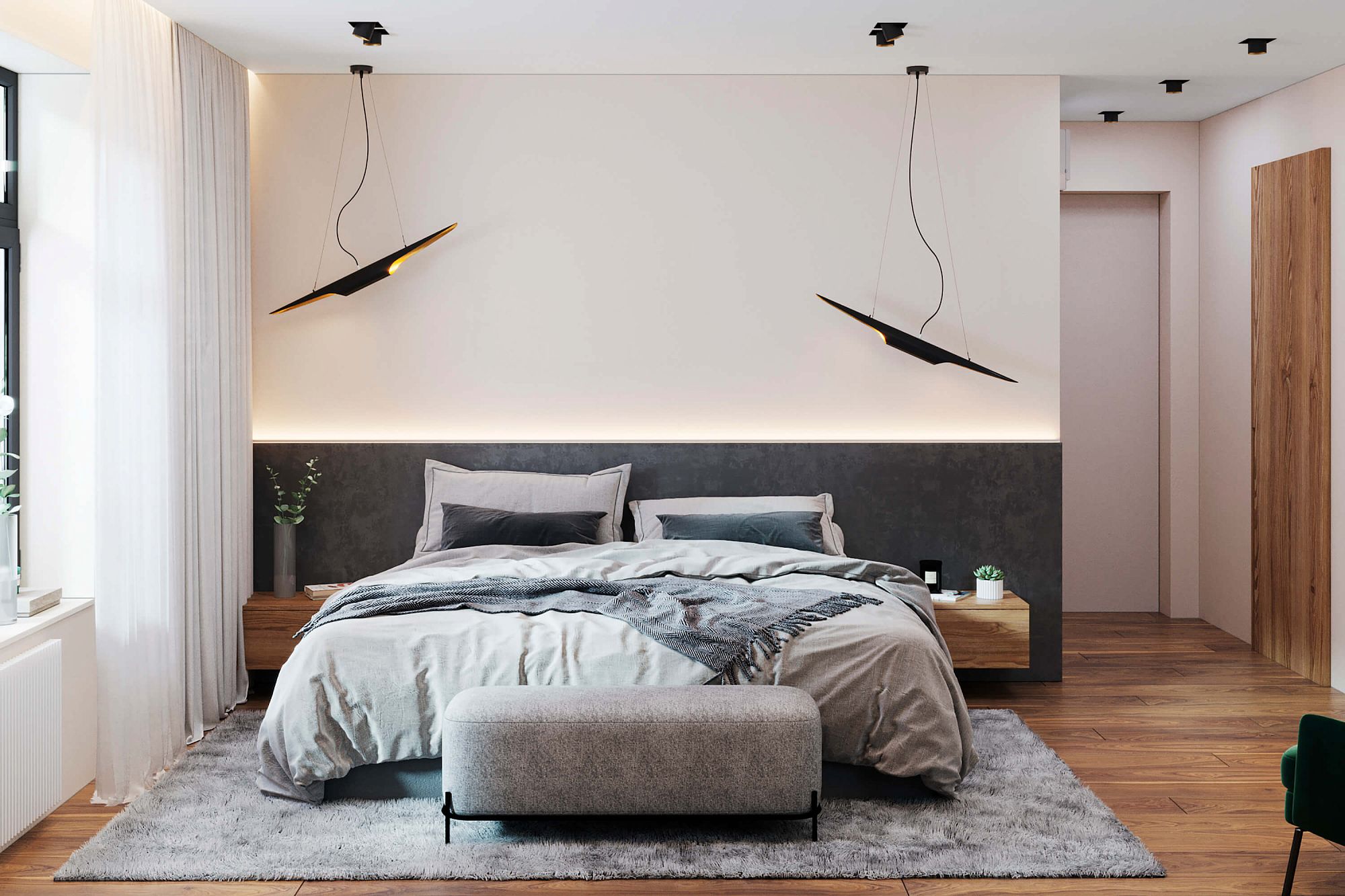 3D интерьера, Дом в Химках 300 кв.м Проект Дом в Химках 300 кв.м - Дом в Химках 300 кв.м, Автор проекта: Дизайнеры Alex Geometrium