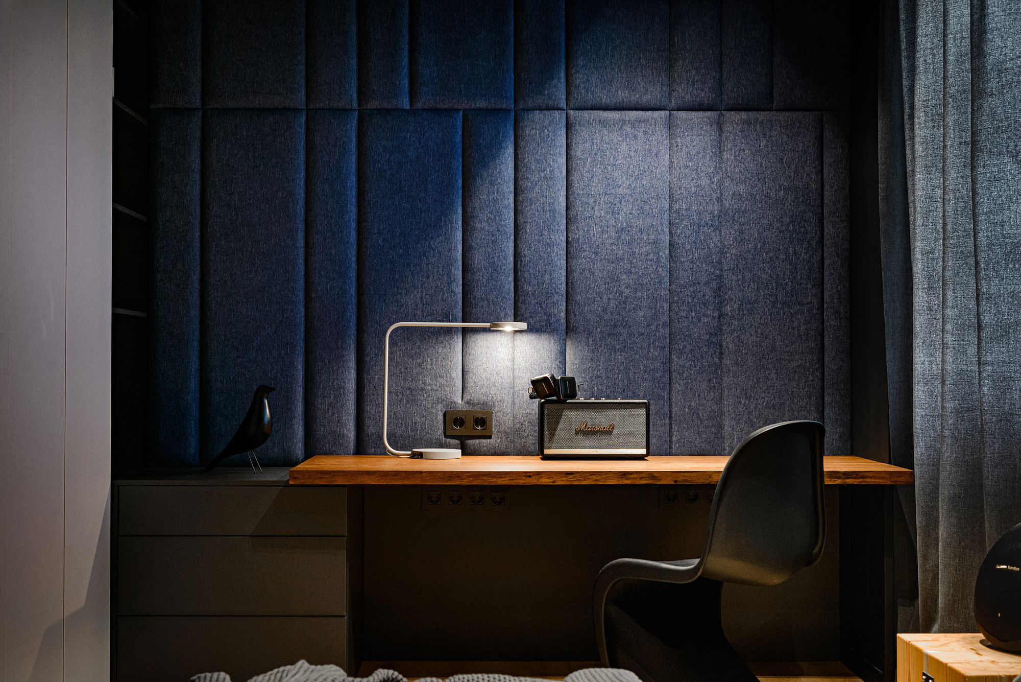 Фото интерьера, Спальня площадью 64 кв.м. в стиле Лофт/промышленный стиль. Проект Jetsman - JETSMAN, Автор проекта: Архитекторы Максим Павленко