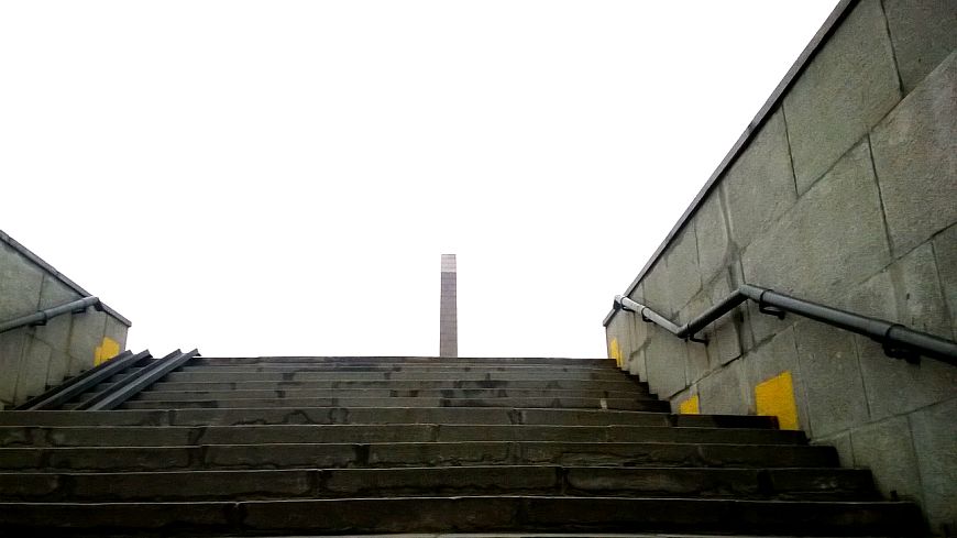 Музей Блокады Ленинграда. Выход к памятнику. 27 января 2014г. 36 лет. Мой ровесник.