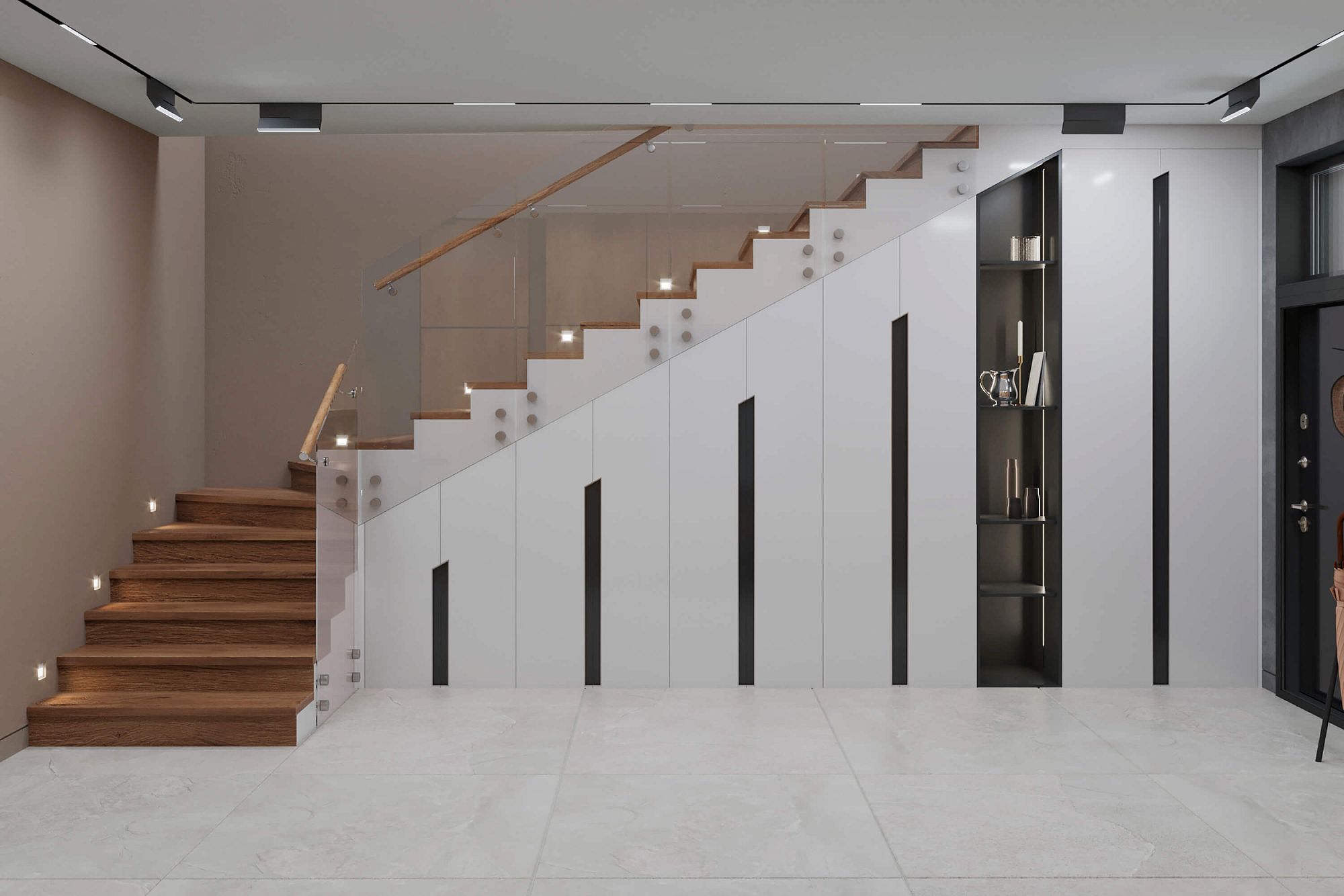 3D интерьера, Дом в Химках 300 кв.м Проект Дом в Химках 300 кв.м - Дом в Химках 300 кв.м, Автор проекта: Дизайнеры Alex Geometrium