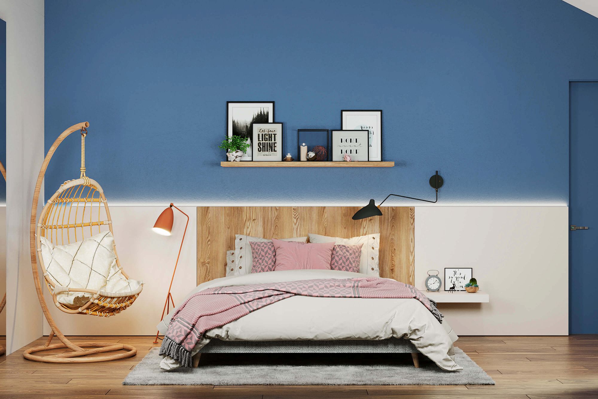 3D интерьера, Дом в Химках 300 кв.м Проект Дом в Химках 300 кв.м - Дом в Химках 300 кв.м, Автор проекта: Дизайнеры Alex Geometrium