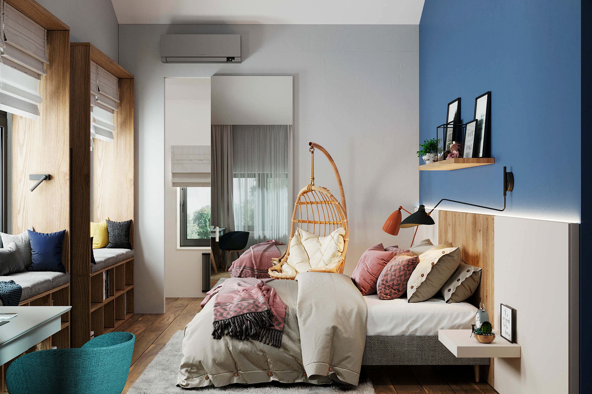 3D интерьера, Дом в Химках 300 кв.м Проект Дом в Химках 300 кв.м - Дом в Химках 300 кв.м, Автор проекта: Дизайнеры Alex Geometrium