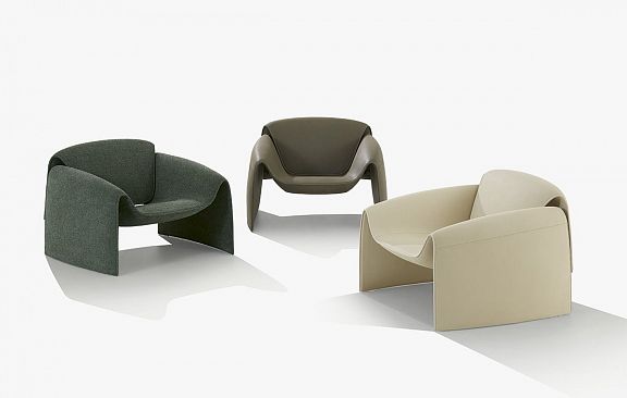 Превью новинок Миланского мебельного салона 2021: кресло Le Club от Poliform