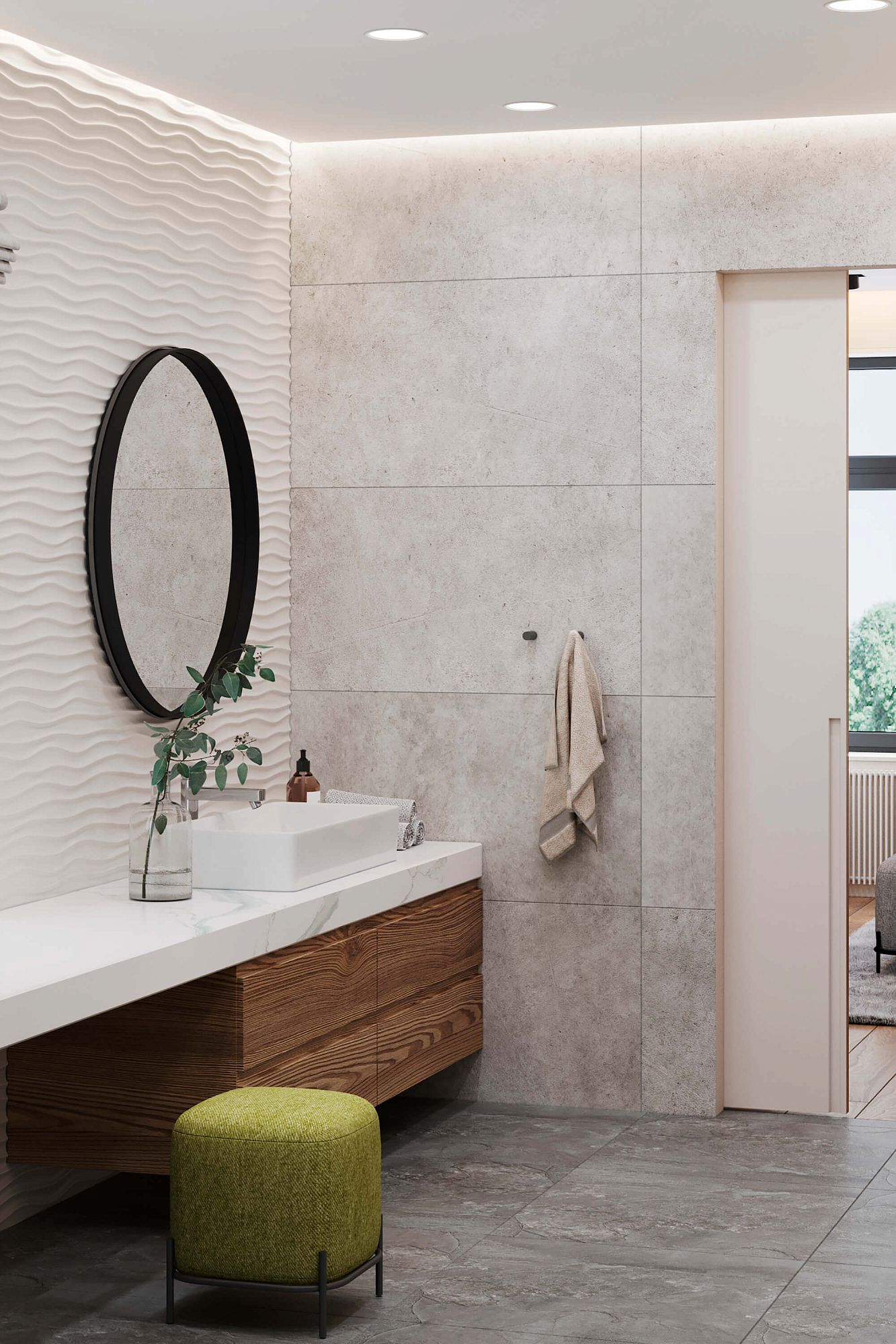 3D интерьера, Дом в Химках 300 кв.м Проект Дом в Химках 300 кв.м - Дом в Химках 300 кв.м, Автор проекта: Дизайнеры Alex Geometrium