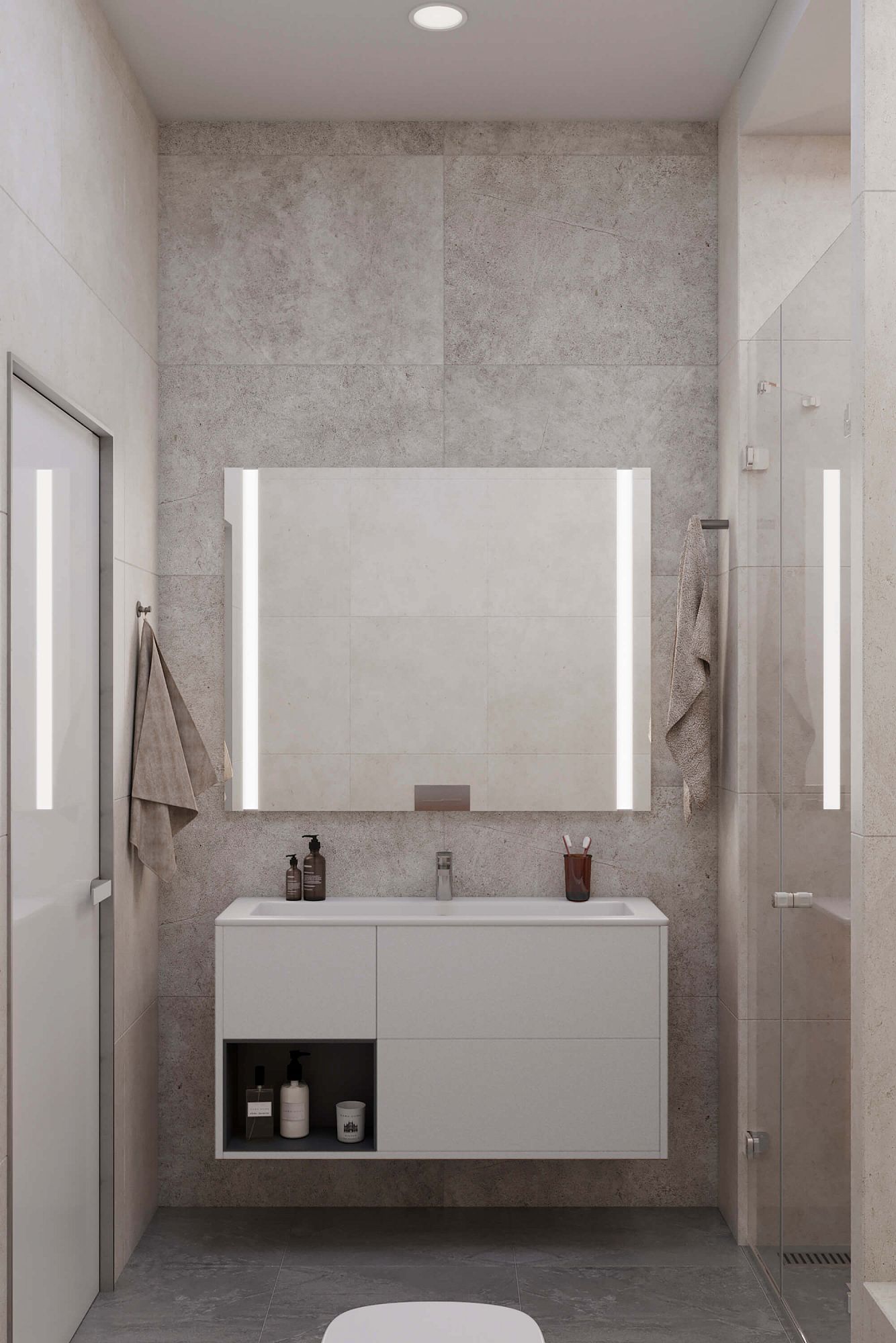 3D интерьера, Дом в Химках 300 кв.м Проект Дом в Химках 300 кв.м - Дом в Химках 300 кв.м, Автор проекта: Дизайнеры Alex Geometrium