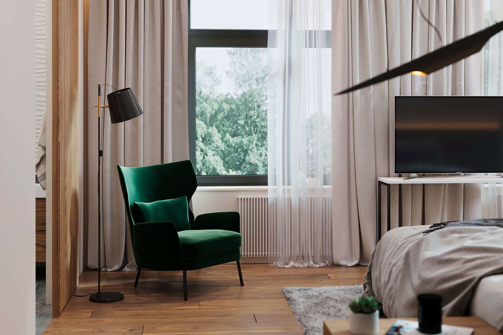 3D интерьера, Дом в Химках 300 кв.м Проект Дом в Химках 300 кв.м - Дом в Химках 300 кв.м, Автор проекта: Дизайнеры Alex Geometrium