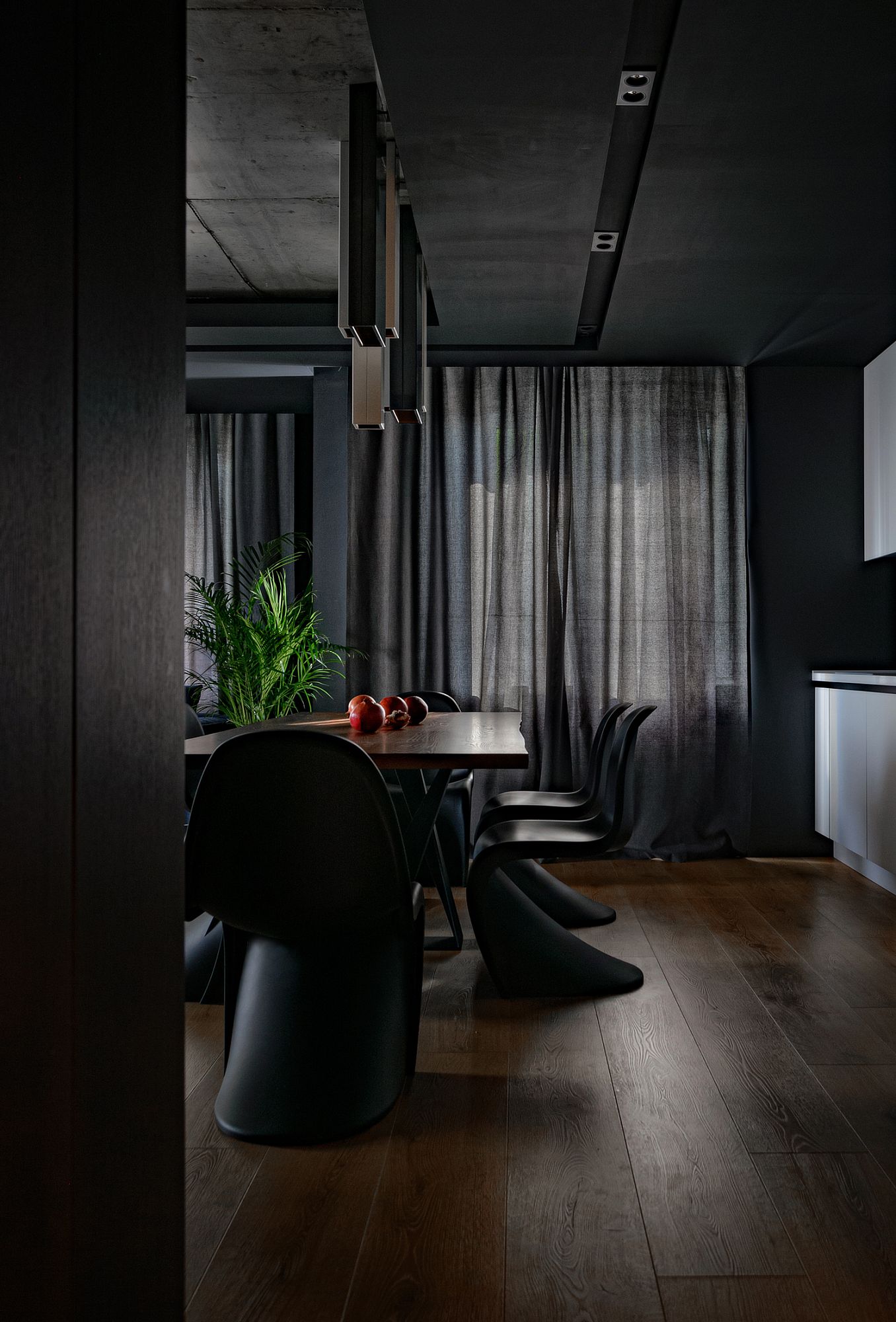 Фото интерьера, Гостиная площадью 64 кв.м. в стиле Лофт/промышленный стиль. Проект Jetsman - JETSMAN, Автор проекта: Архитекторы Максим Павленко