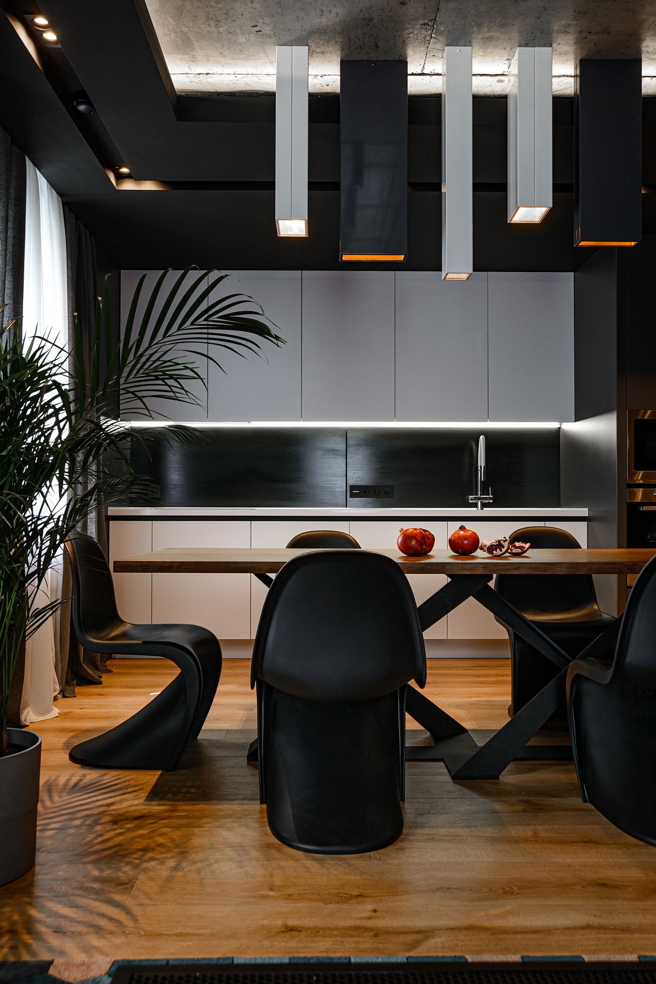 Документация интерьера, Гостиная площадью 64 кв.м. в стиле Лофт/промышленный стиль. Проект Jetsman - JETSMAN, Автор проекта: Архитекторы Максим Павленко